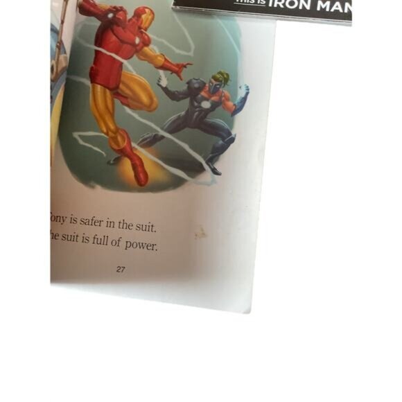 Marvel World Of Reading Level 1 Books Set: The Mighty Avengers & The Invincible - Picture 2 of 5